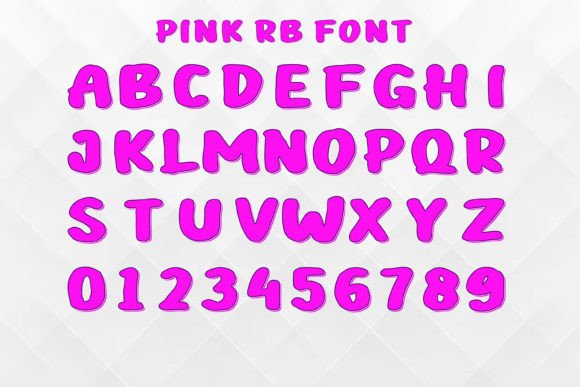 Adding a Vibrant Touch with the Pink Rb Font
