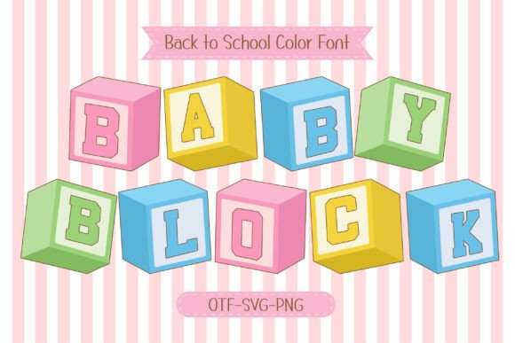 Baby Block: The Playful Font That Brings Childhood Joy to Modern Design