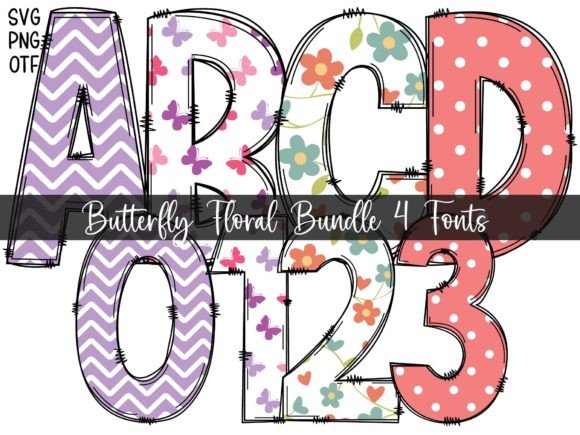 Butterfly Floral: A Font That Whispers Sweetness