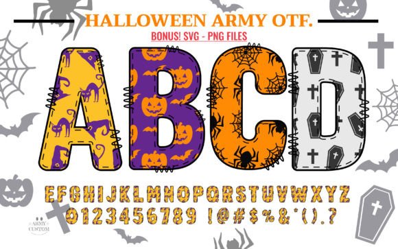 Conjure Unforgettable Designs with Halloween Army Set