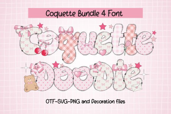 Coquette Doodle: Crafting a Playful Brand Identity