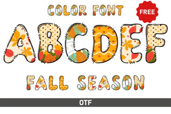 Fall Season: A Playful Font for Autumn Projects