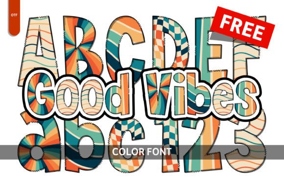 Good Vibes: The Color Font That Radiates Joy in Your Designs