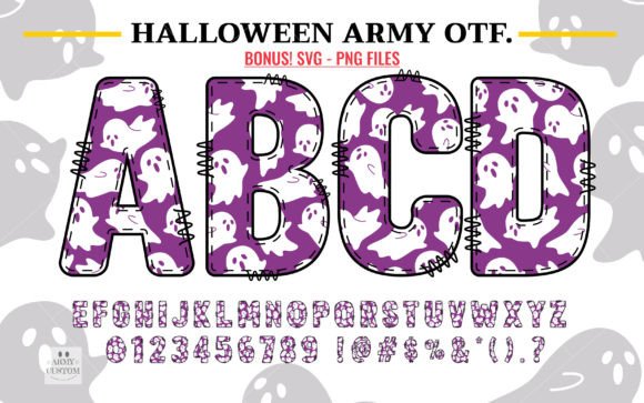 Halloween Army Ghost: A Font with Personality