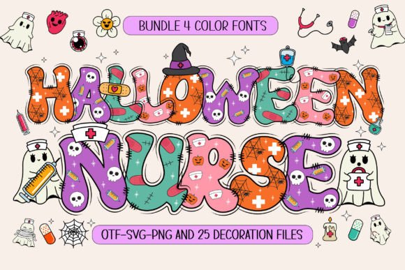 Halloween Nurse: A Creative Font for Spooky Designs