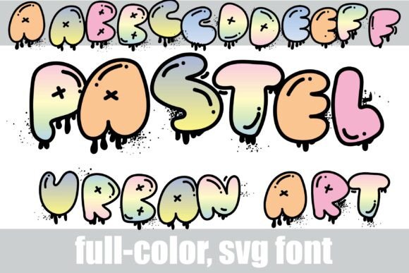 Pastel Urban Art: Rebellious Sweetness for Bold Brands