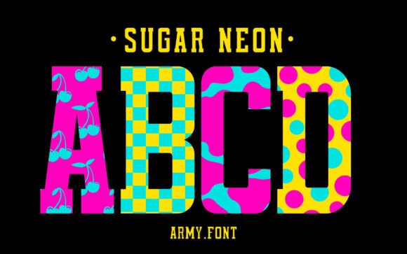 Sugar Neon: A Font That Captures Holiday Whimsy