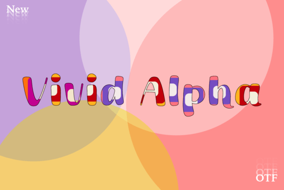 Vivid Alpha: A Dynamic Typeface for Modern Brands